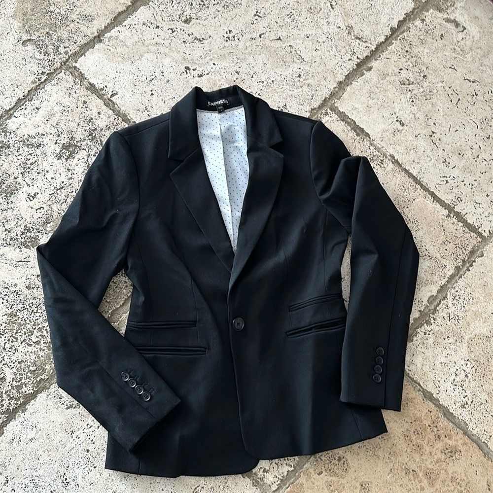 Express Jacket. Formal. Black. Size 8. Women